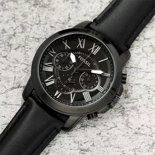 FOSSIL BRONSON BLACK CHRONOGRAPH