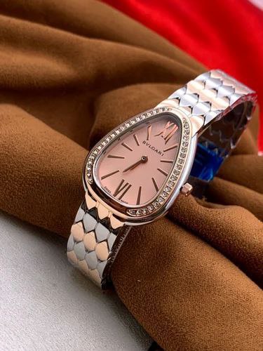 Bvlgari Serpenti Pink Dial Luxury Watch