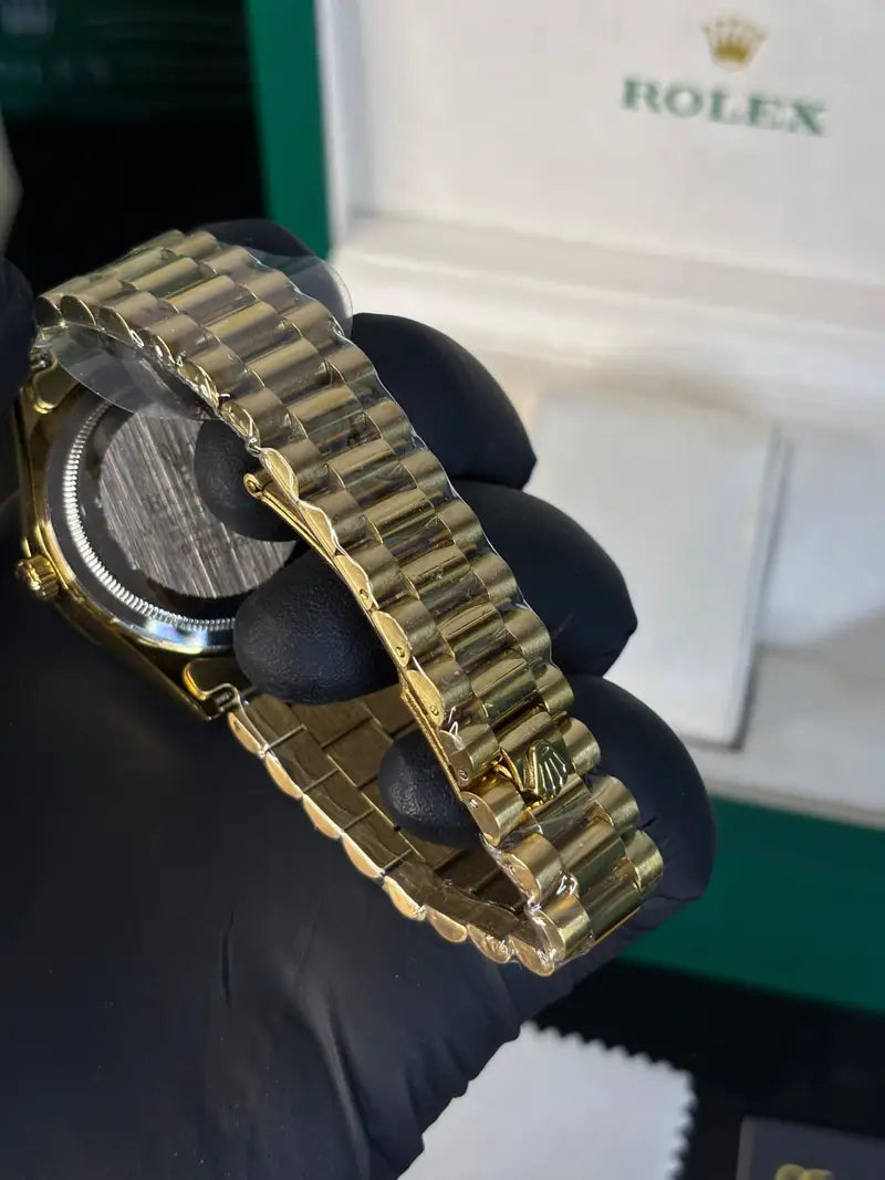 Rolex Day-Date  Gold President Bracelet Watch