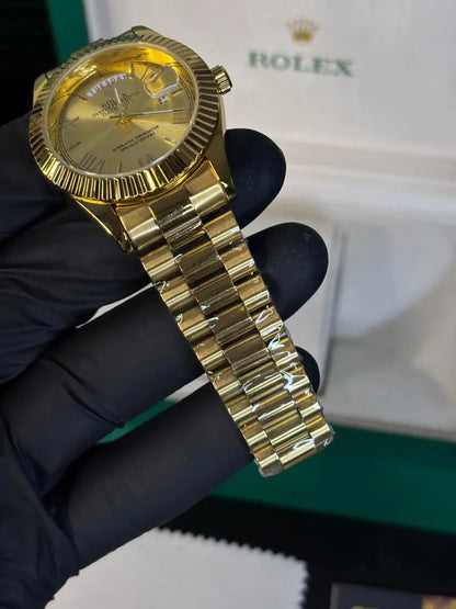 Rolex Day-Date  Gold President Bracelet Watch