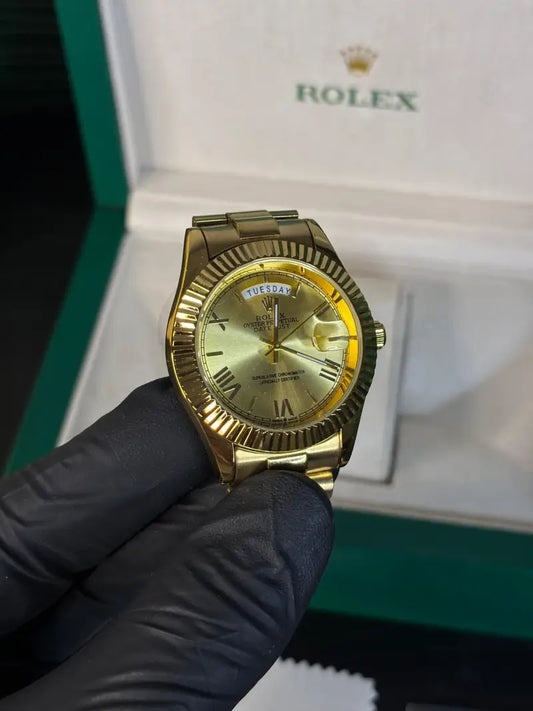 Rolex Day-Date  Gold President Bracelet Watch
