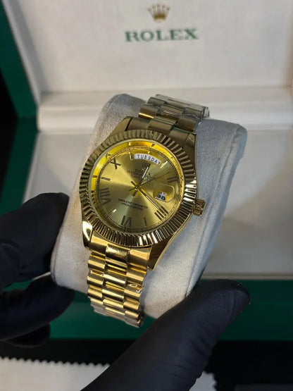 Rolex Day-Date  Gold President Bracelet Watch