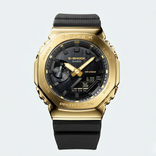 G-SHOCK GA-2100 – GOLD BLACK CARBON CORE EDITION