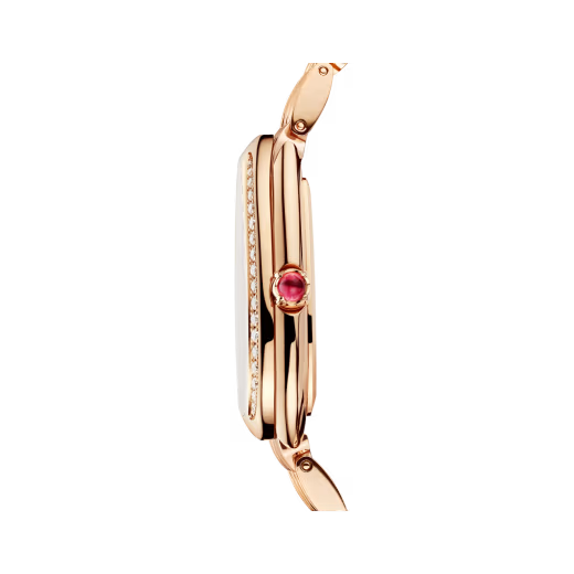 Bvlgari Serpenti Green Dial Gold Watch