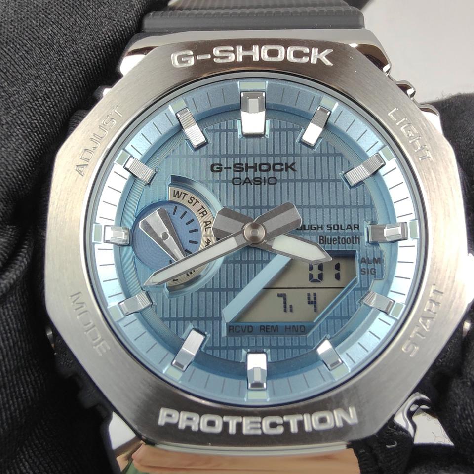 G-SHOCK GA-2100 – SKY BLUE DIAL CARBON CORE EDITION