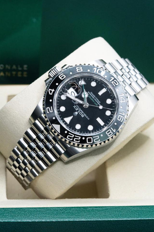 Rolex GMT Master II Silver Watch