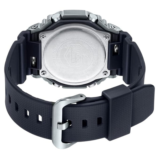 Casio G-Shock Black Metal Analog-Digital Resin Strap Watch for Men