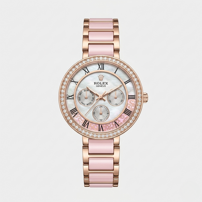 ROLEX LADIES ROSE GOLD MULTIFUNCTION – VALENTINE EDITION