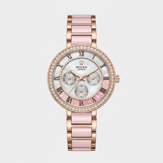 ROLEX LADIES ROSE GOLD MULTIFUNCTION – VALENTINE EDITION