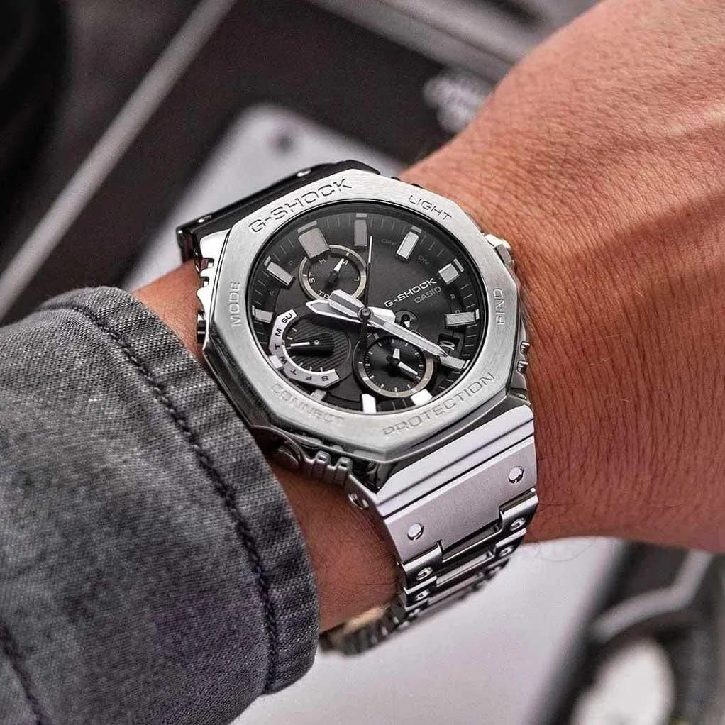 G-SHOCK GMC-B2100 – FULL METAL SILVER EDITION
