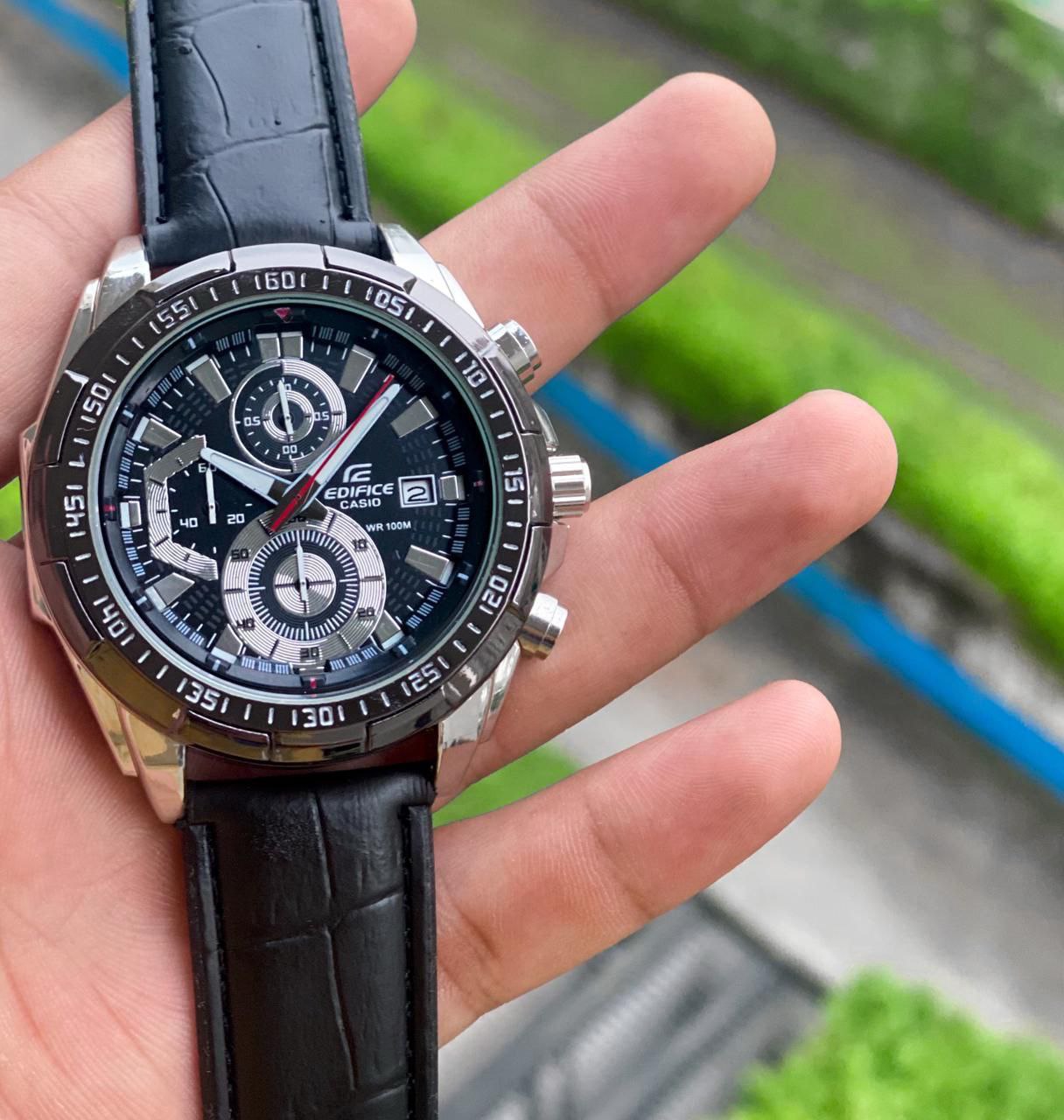 CASIO EDIFICE – EFR-539 BLACK CHRONOGRAPH