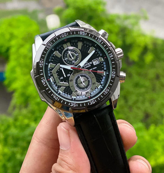 CASIO EDIFICE – EFR-539 BLACK CHRONOGRAPH