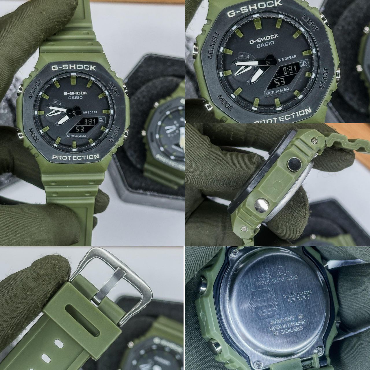 G-SHOCK GM-2100B – MILITARY GREEN CASIO OAK EDITION