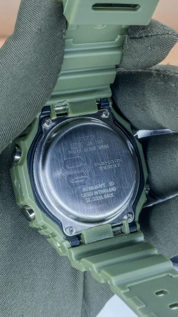 G-SHOCK GM-2100B – MILITARY GREEN CASIO OAK EDITION