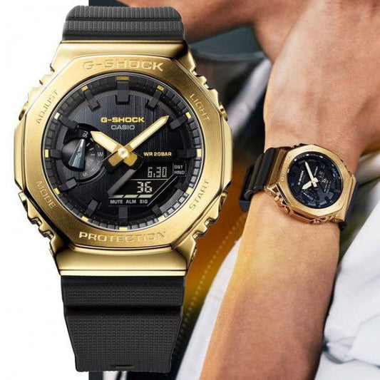 G-SHOCK GA-2100 – GOLD BLACK CARBON CORE EDITION