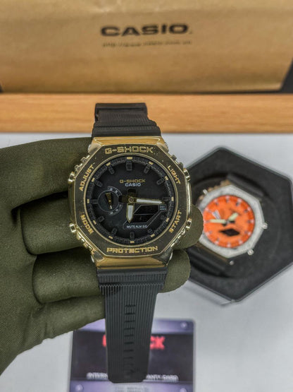 G-SHOCK GA-2100 – GOLD BLACK CARBON CORE EDITION