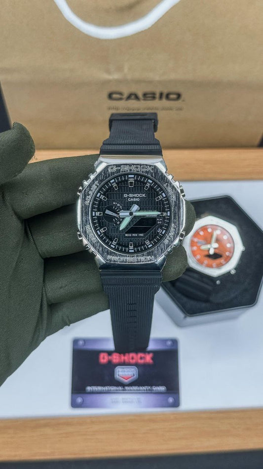 G-SHOCK GA-2100 – SILVER STEEL CASIO OAK EDITION