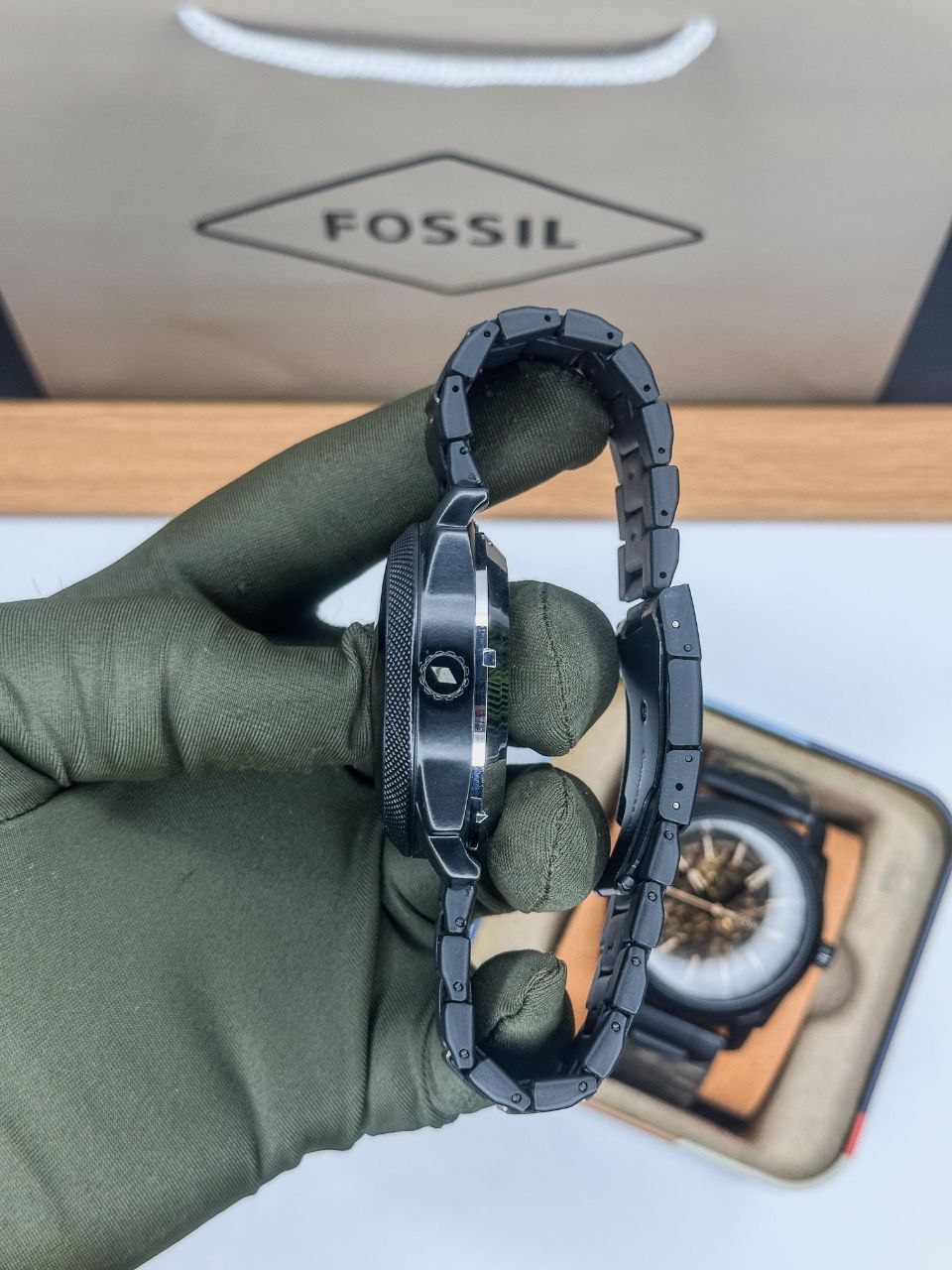 FOSSIL – MODERN MACHINE AUTOMATIC ME3253 BLACK EDITION