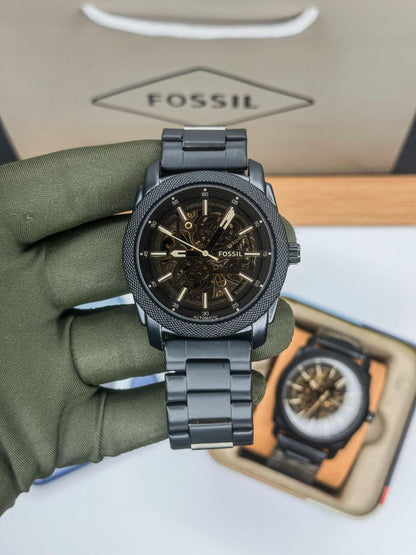 FOSSIL – MODERN MACHINE AUTOMATIC ME3253 BLACK EDITION