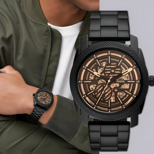 FOSSIL – MODERN MACHINE AUTOMATIC ME3253 BLACK EDITION