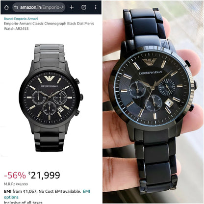 EMPORIO ARMANI – RENATO AR2453 BLACK EDITION
