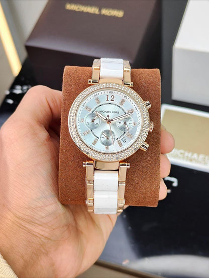 MICHAEL KORS PARKER – MK5774 WHITE RESIN EDITION