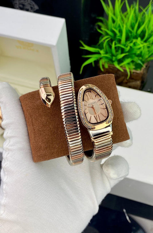 BVLGARI SERPENTI – TUBOGAS TWO-TONE EDITION
