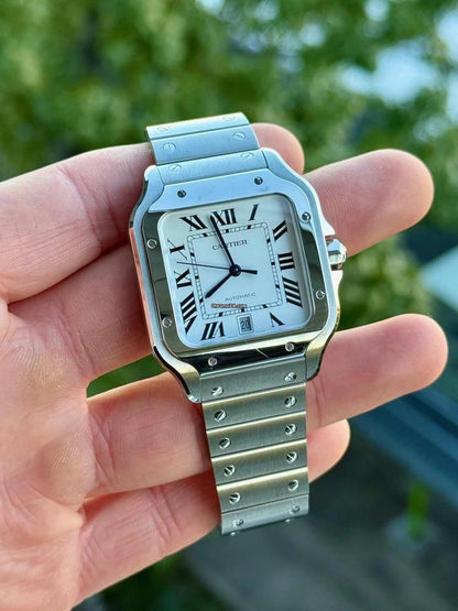 CARTIER SANTOS AUTOMATIC – ICONIC SQUARE EDITION