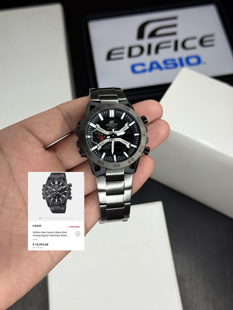 CASIO EDIFICE ECB-2000DC – MOTORSPORT EDITION