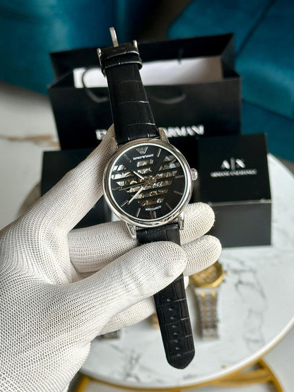 EMPORIO ARMANI SKELETON – MECCANICO BLACK EDITION