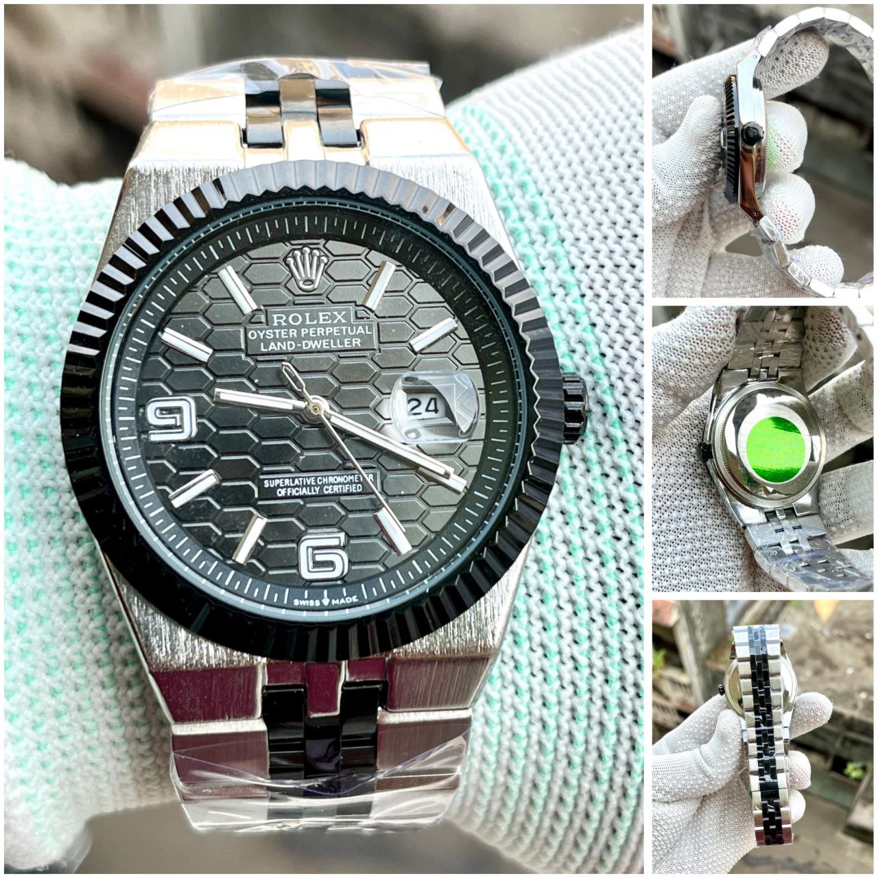 ROLEX LAND-DWELLER – SILVER BLACK LIMITED EDITION