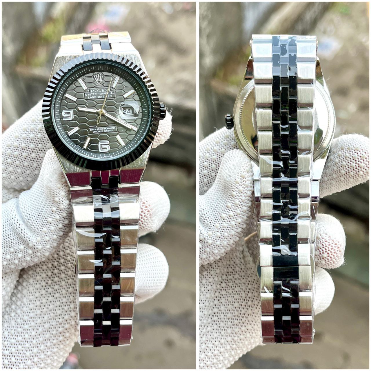 ROLEX LAND-DWELLER – SILVER BLACK LIMITED EDITION