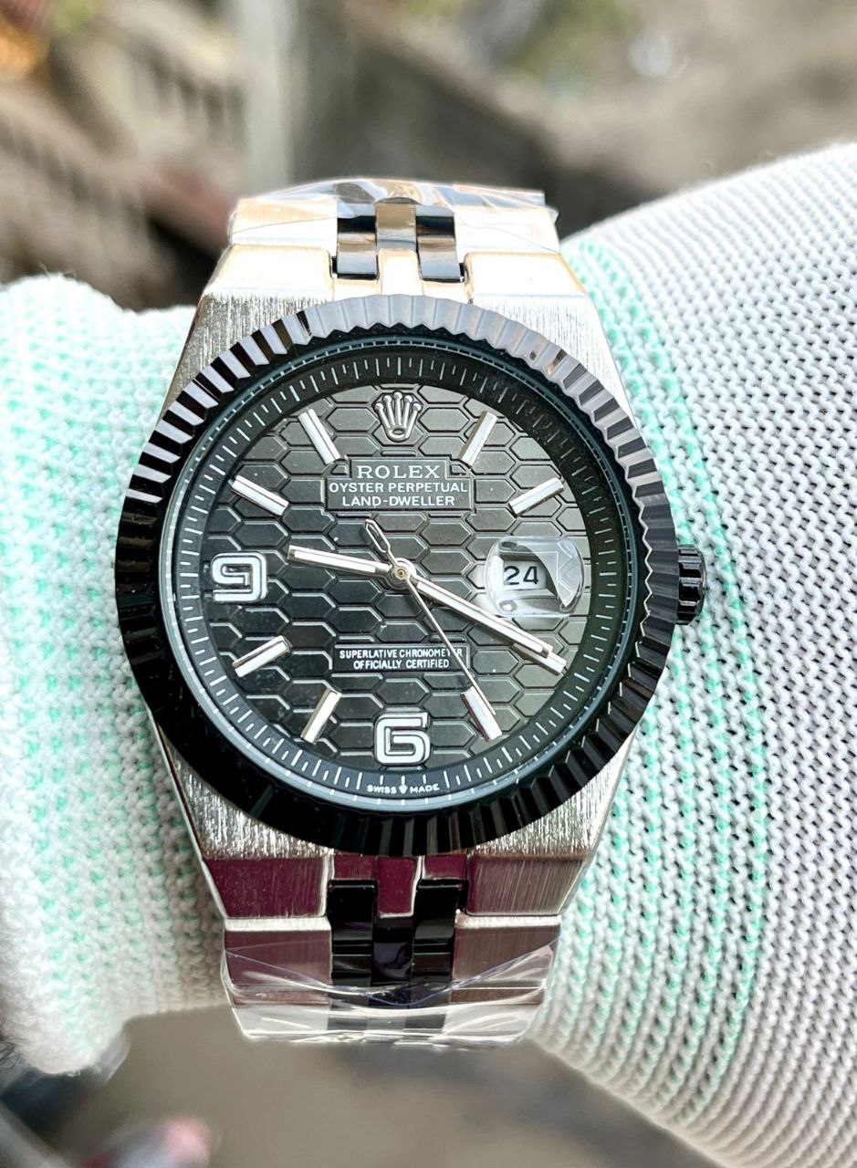 ROLEX LAND-DWELLER – SILVER BLACK LIMITED EDITION