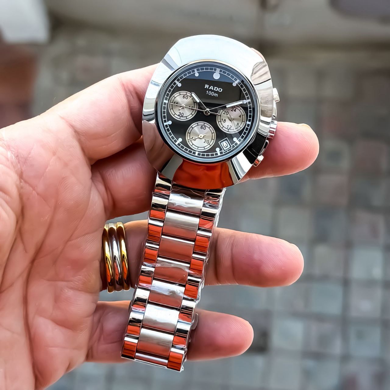 RADO CHRONOGRAPH – FULL GOLD BLACK EDITION