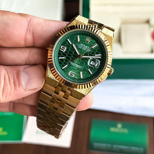 ROLEX LAND-DWELLER – GREEN GOLD PREMIUM EDITION