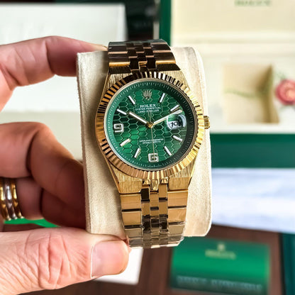 ROLEX LAND-DWELLER – GREEN GOLD PREMIUM EDITION