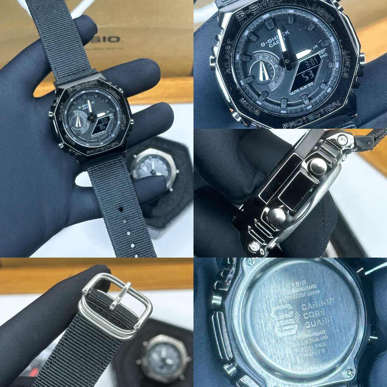 CASIO G-SHOCK – CARBON CORE BLACK EDITION