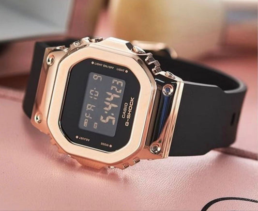 CASIO G-SHOCK GA-2100 – ROSE GOLD BLACK EDITION