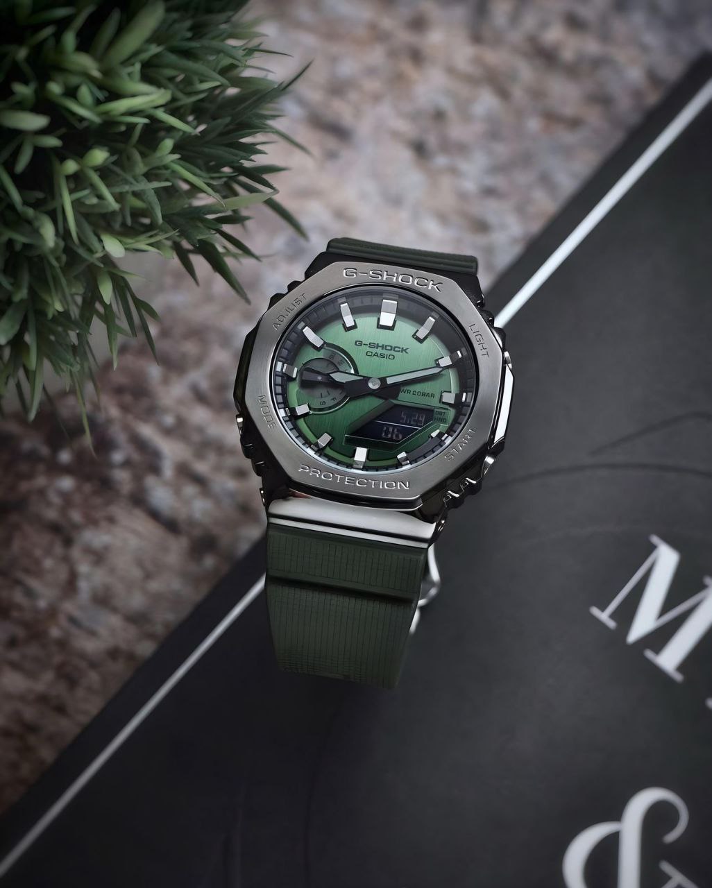 G-SHOCK GM-2100 METAL GREEN EDITION