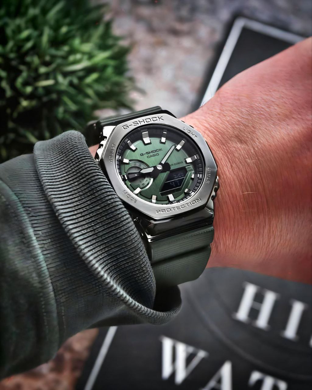 G-SHOCK GM-2100 METAL GREEN EDITION