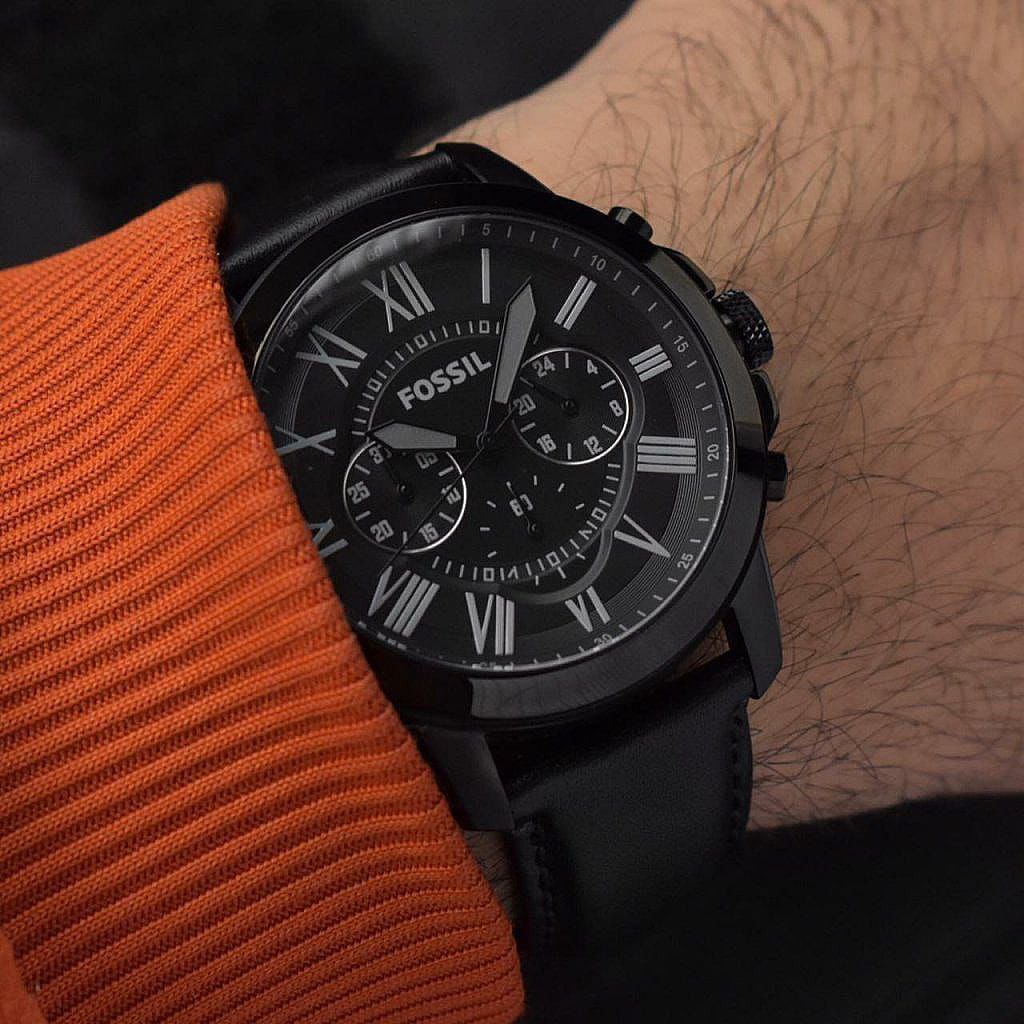 FOSSIL BRONSON BLACK CHRONOGRAPH