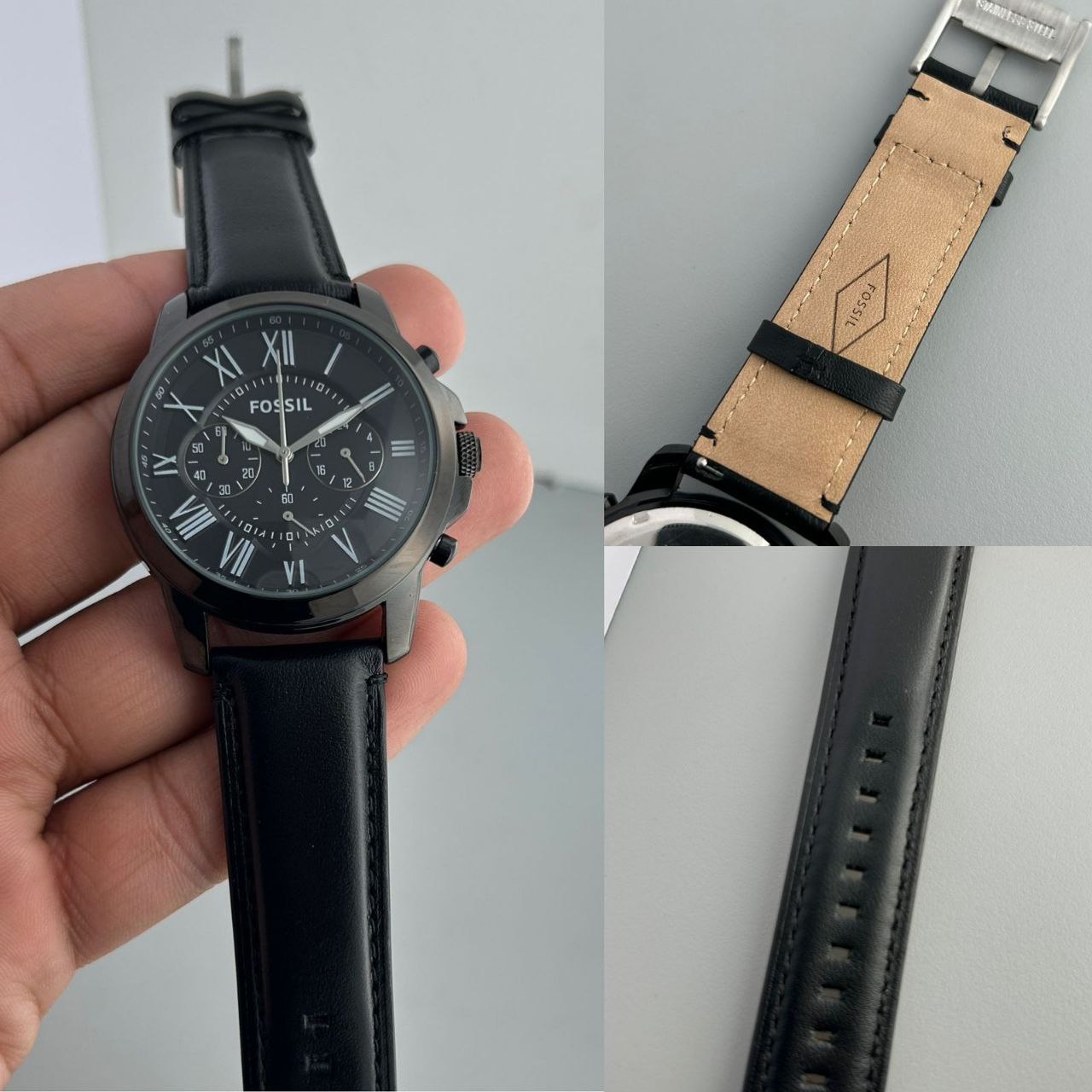 FOSSIL BRONSON BLACK CHRONOGRAPH