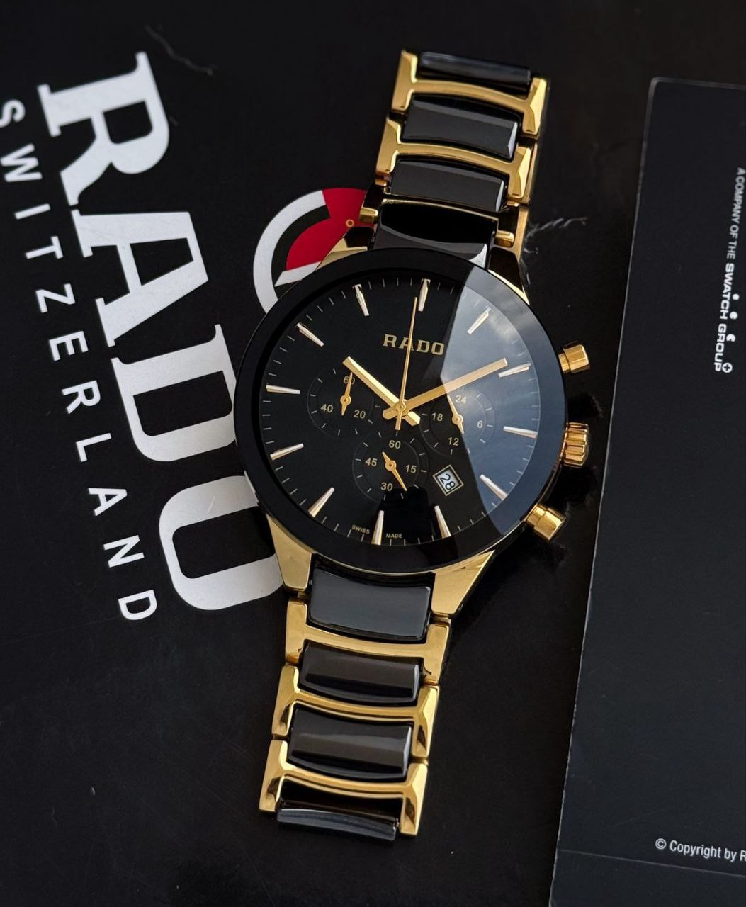 RADO CHRONOGRAPH – BLACK GOLD EDITION