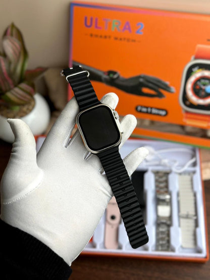 ULTRA SMARTWATCH – 7 IN 1 STRAP COMBO For Men & Women