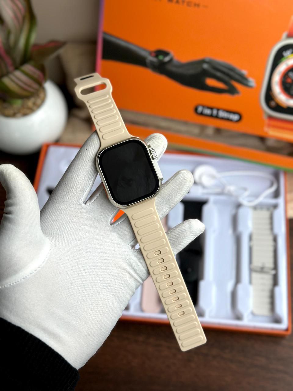 ULTRA SMARTWATCH – 7 IN 1 STRAP COMBO For Men & Women
