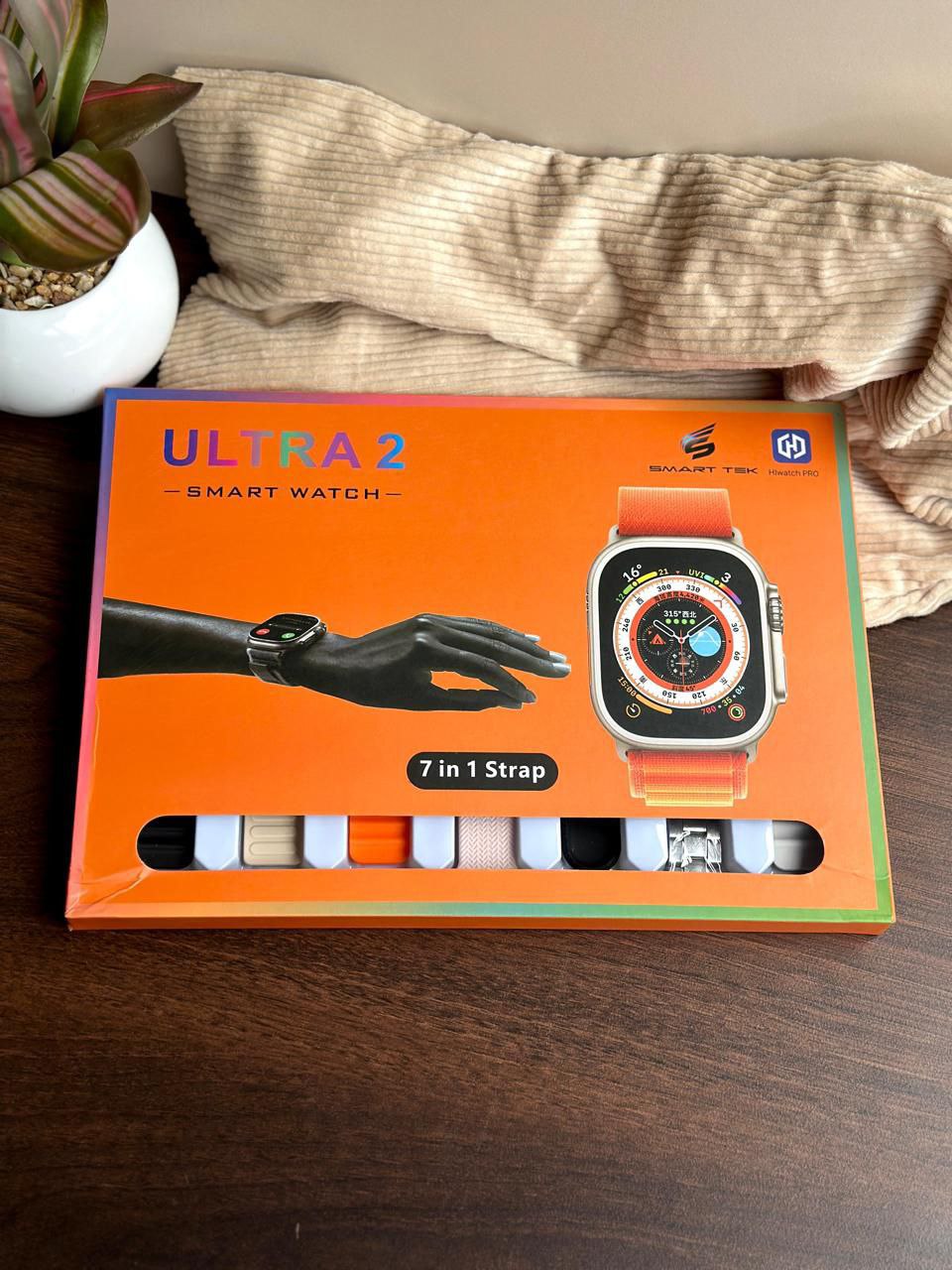 ULTRA SMARTWATCH – 7 IN 1 STRAP COMBO For Men & Women