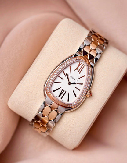 Bvlgari Serpenti Diamond Rose Gold Watch