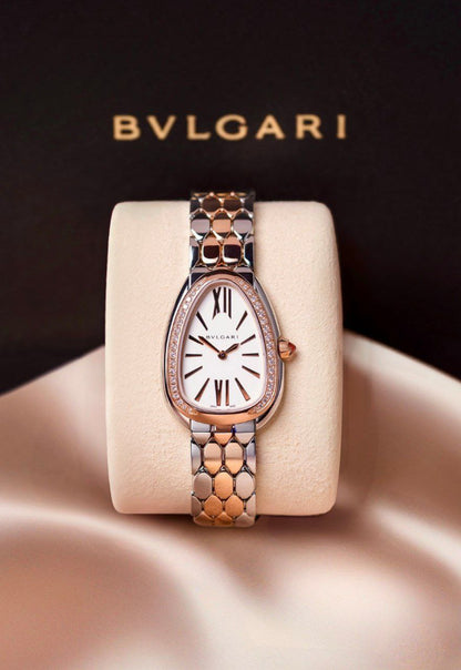 Bvlgari Serpenti Diamond Rose Gold Watch