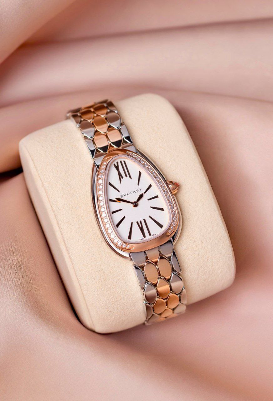 Bvlgari Serpenti Diamond Rose Gold Watch