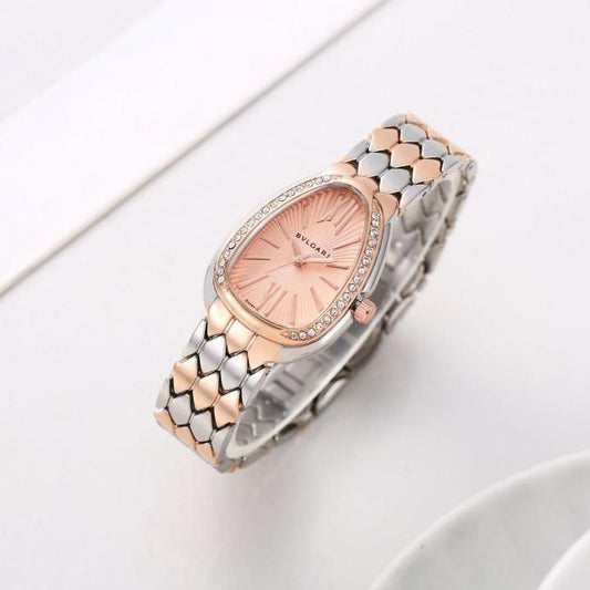 Bvlgari Serpenti Pink Dial Luxury Watch